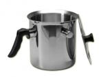Dubbelwandige RVS Au Bain Marie gietpan met d